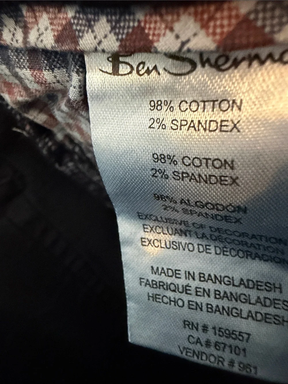 Ben Sherman straight leg
